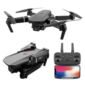 Cantabay E88Pro Remote Control Drone 4K Professional With 1080P Wide Angle HD Camera Foldable Helicopter