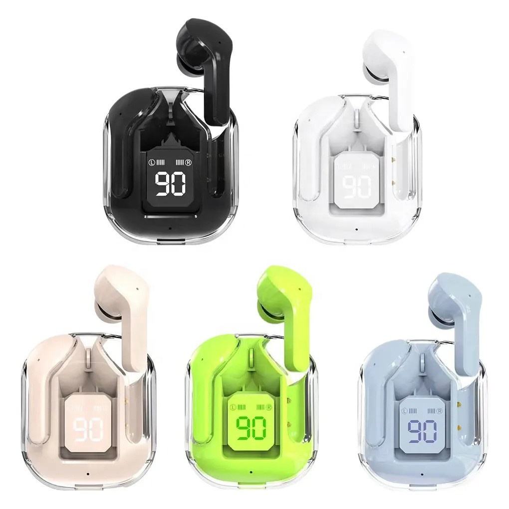 Cantabay Air31 TWS Earbuds High Quality Transparent Wireless Earphone Gaming BT5.3 Digital Display Sports Stereo Air 31 Earphones